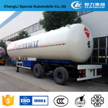 54000 Liters LPG Tanker Semi Trailer Truck for Sale